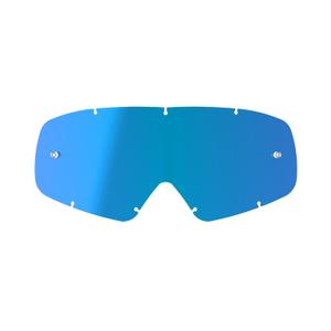 Dziecięca plexi do okularów Alpinestars Vision Youth w kolorze lustrzanym niebieskim