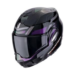 Kask motocyklowy składany Scorpion EXO-TECH EVO CONQUER w kolorze czarnym matowym kameleon