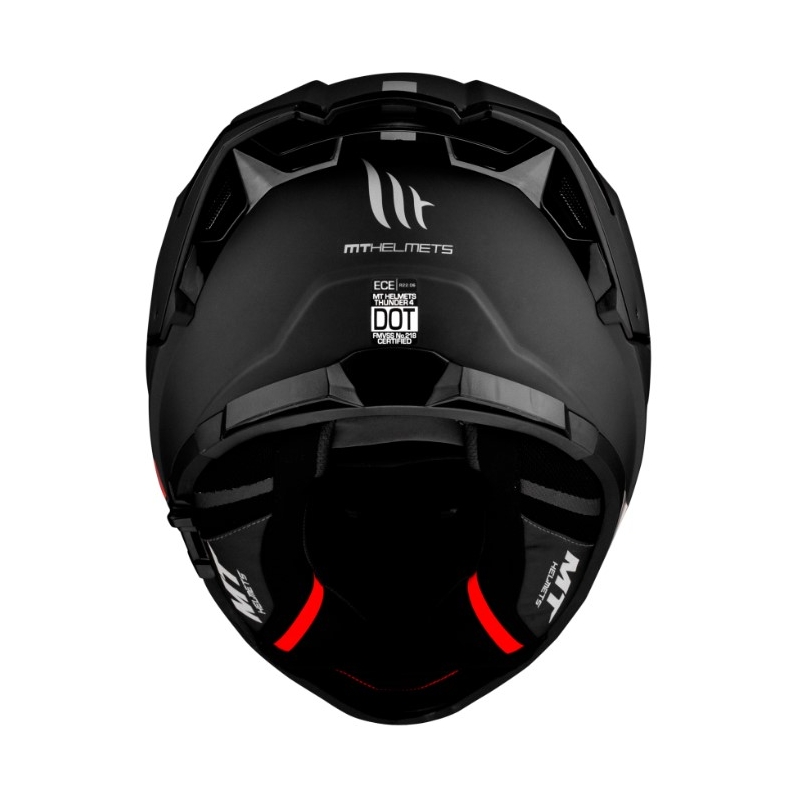 Kask motocyklowy integralny MT FF118SV Thunder 4 SV czarny mat - II gatunek - II. jakość