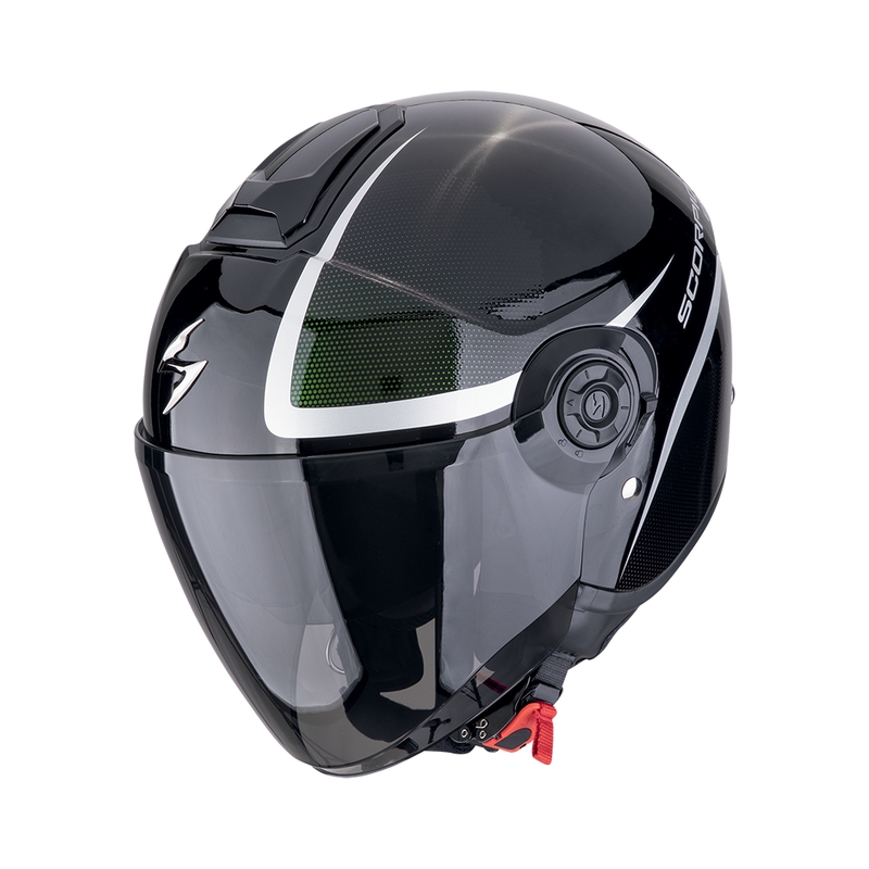 Kask otwarty Scorpion EXO-CITY II INTERCITY czarny kameleon wyprzedaż