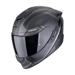 Kask motocyklowy integralny Scorpion EXO-1400 EVO II CARBON AIR ENKO matowy czarno-srebrny