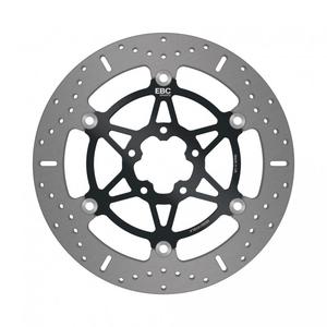 Brake disc EBC MD8018XBLK Black chrome