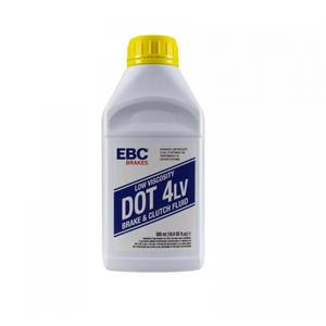 Brake fluid EBC Dot 4 BF004LV 500ml low viscosity for ASR/ESP Systém