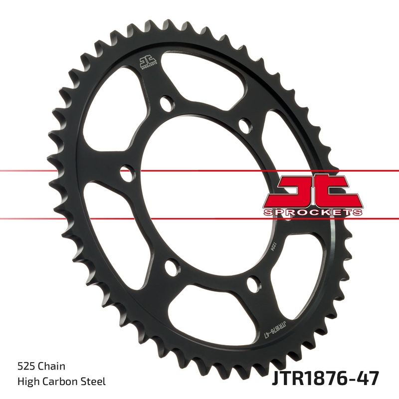 Rear sprocket JT 47T, 525