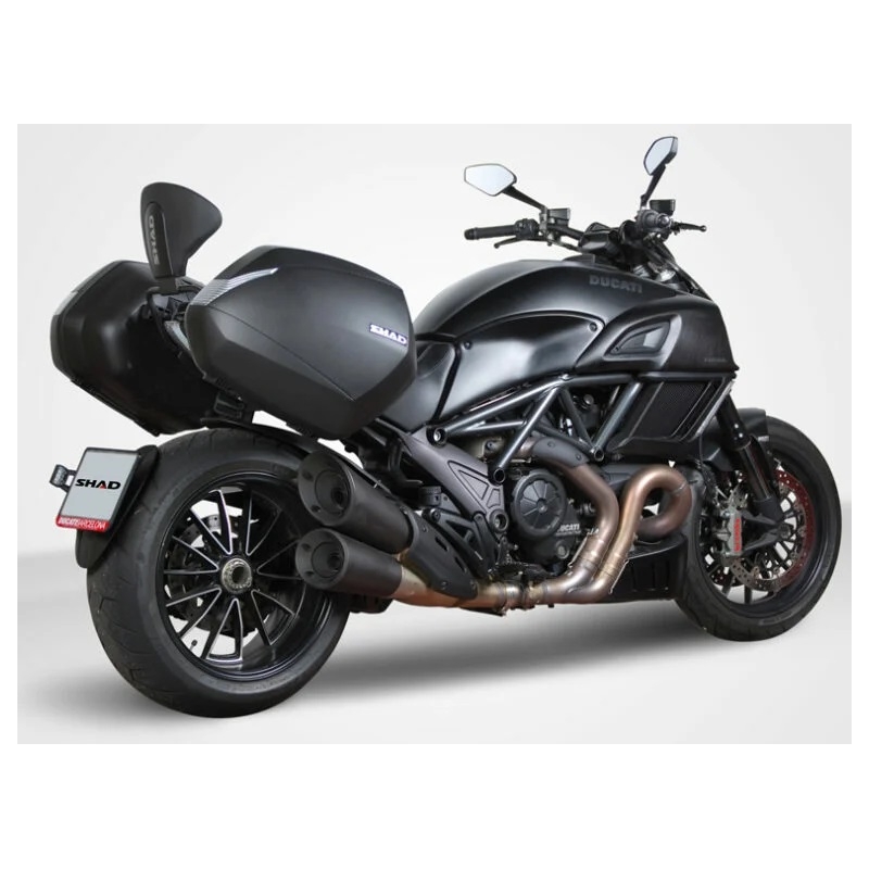 3P System fitting kit SHAD for DUCATI Diavel 1200 2012-2019