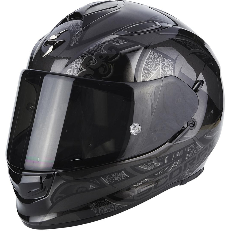 Integralny kask motocyklowy Scorpion EXO-510 Air Arabesc czarny wyprzedaż