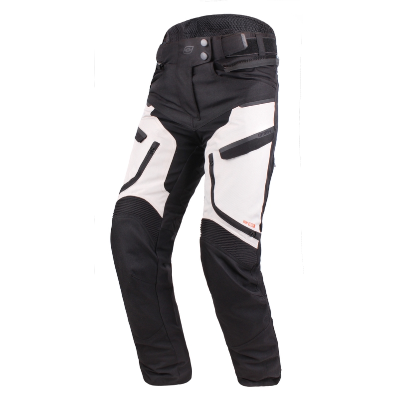 Spodnie motocyklowe Ozone Explorer II szaro-czarne