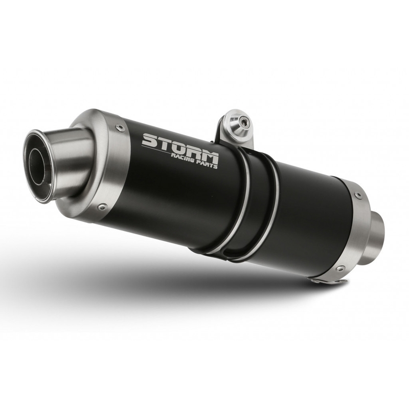 Silencer STORM GP Black for KTM Duke 390 2021-2023, KTM Duke 125 2021-2023