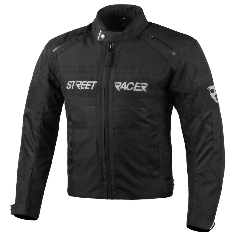 Kurtka motocyklowa Street Racer Definit czarna wyprzedaż