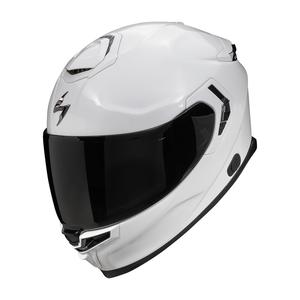 Zintegrowany kask motocyklowy Scorpion EXO-GT SP Air SOLID perłowo-biały