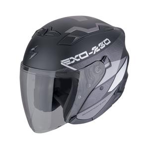 Kask motocyklowy otwarty SCORPION EXO-230 BAND matowo-czarno-srebrny