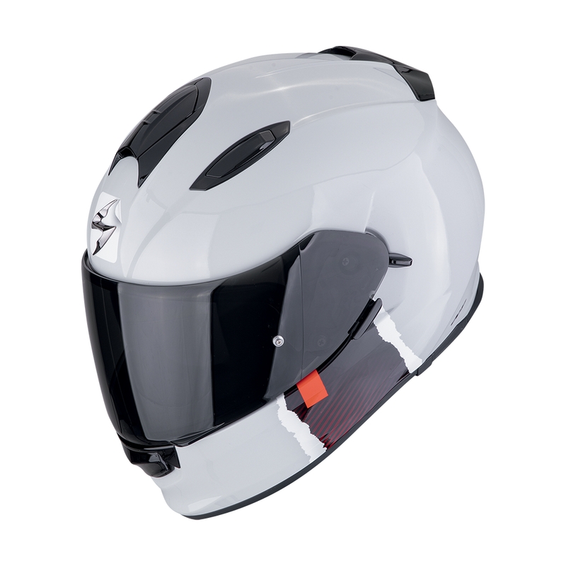 Kask motocyklowy integralny Scorpion EXO-491 CODE szaro-czerwony wyprzedaż