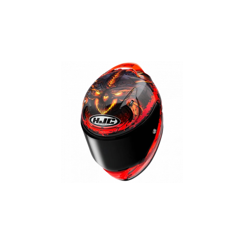 Kask integralny HJC RPHA 12 Diablo Blizzard w kolorze czerwonym wyprzedaż