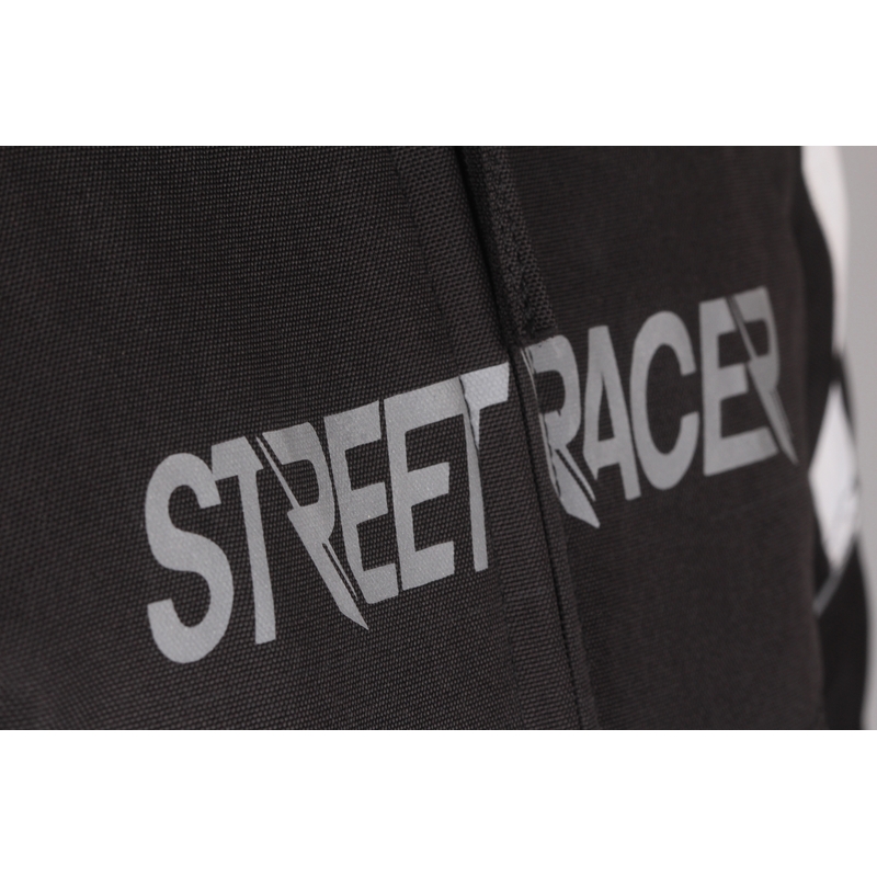 Kurtka motocyklowa Street Racer Spark czarno - biała