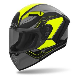 Zintegrowany kask motocyklowy Airoh CONNOR Dunk matowy żółty