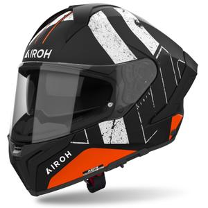 Zintegrowany kask motocyklowy Airoh MATRYX Scope matowy pomarańczowy