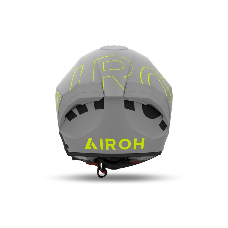 Zintegrowany kask motocyklowy Airoh MATRYX Scope matowy żółty