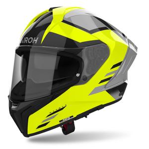 Zintegrowany kask motocyklowy Airoh MATRYX Thron żółty