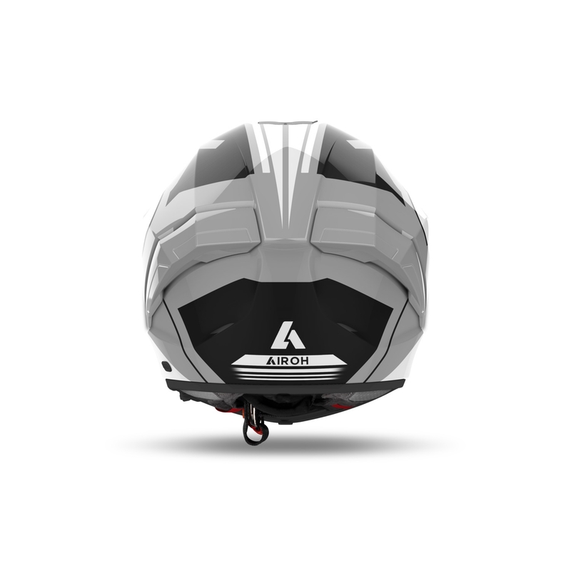 Zintegrowany kask motocyklowy Airoh MATRYX Thron biały