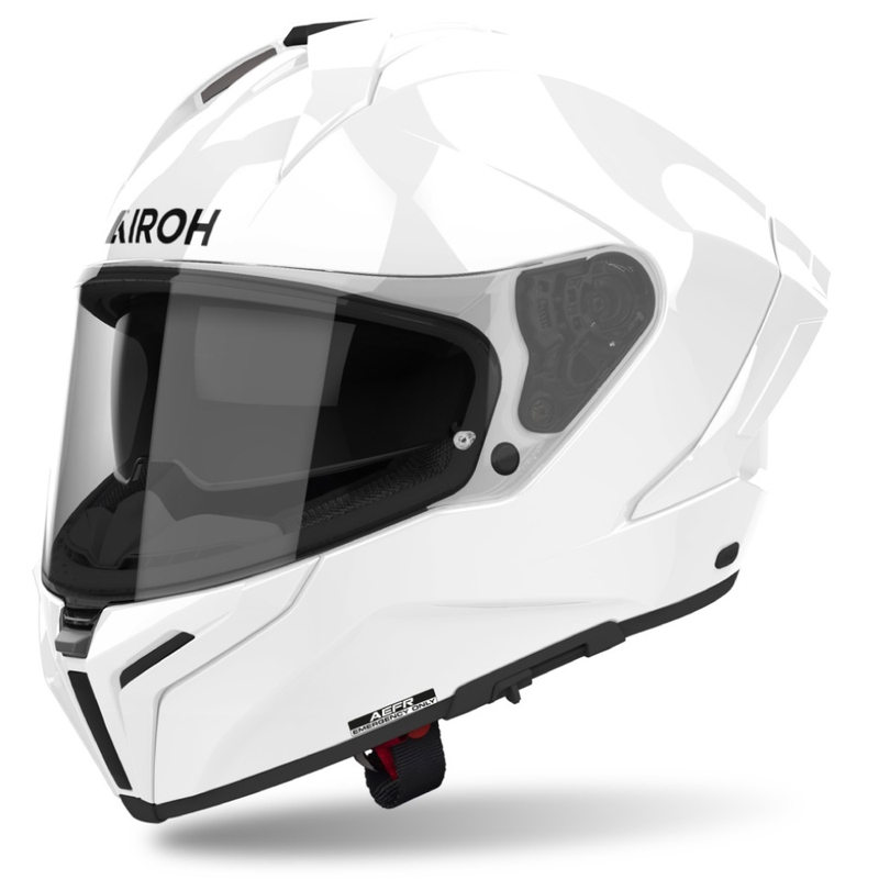 Zintegrowany kask motocyklowy Airoh MATRYX Kolor biały