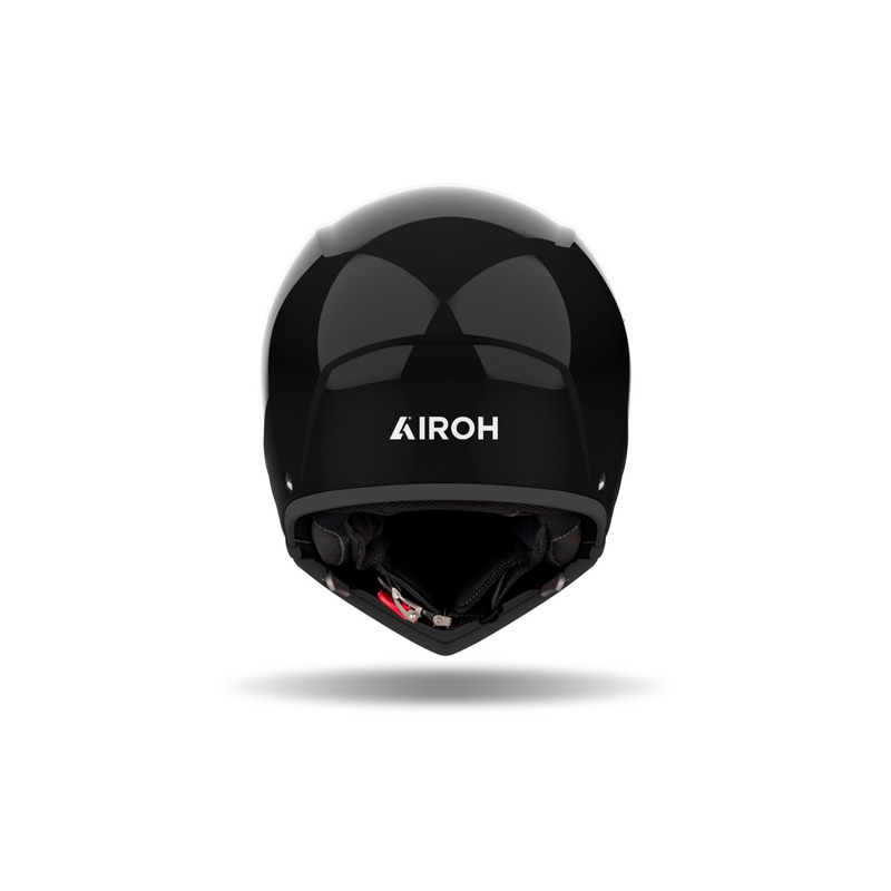 Modułowy kask motocyklowy Airoh J110 Paesly w kolorze czarnym błyszczącym