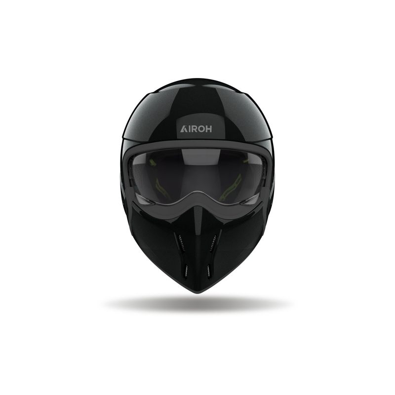 Modułowy kask motocyklowy Airoh J110 Kolor czarny błyszczący
