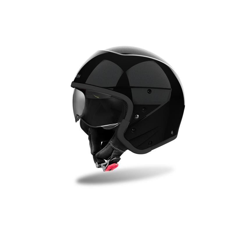 Modułowy kask motocyklowy Airoh J110 Kolor czarny błyszczący