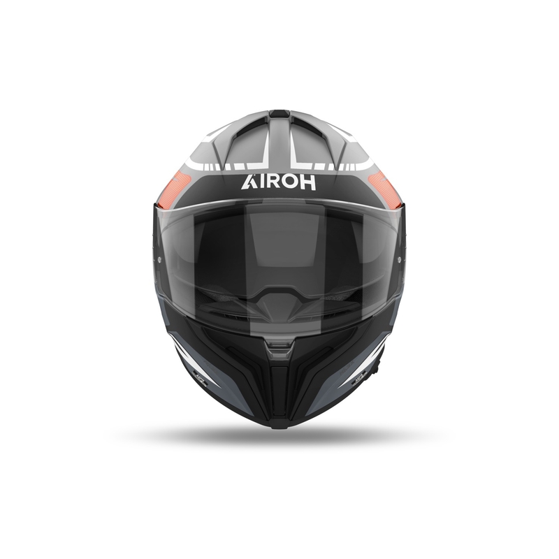 Zintegrowany kask motocyklowy Airoh MATRYX Rider matowy czerwony