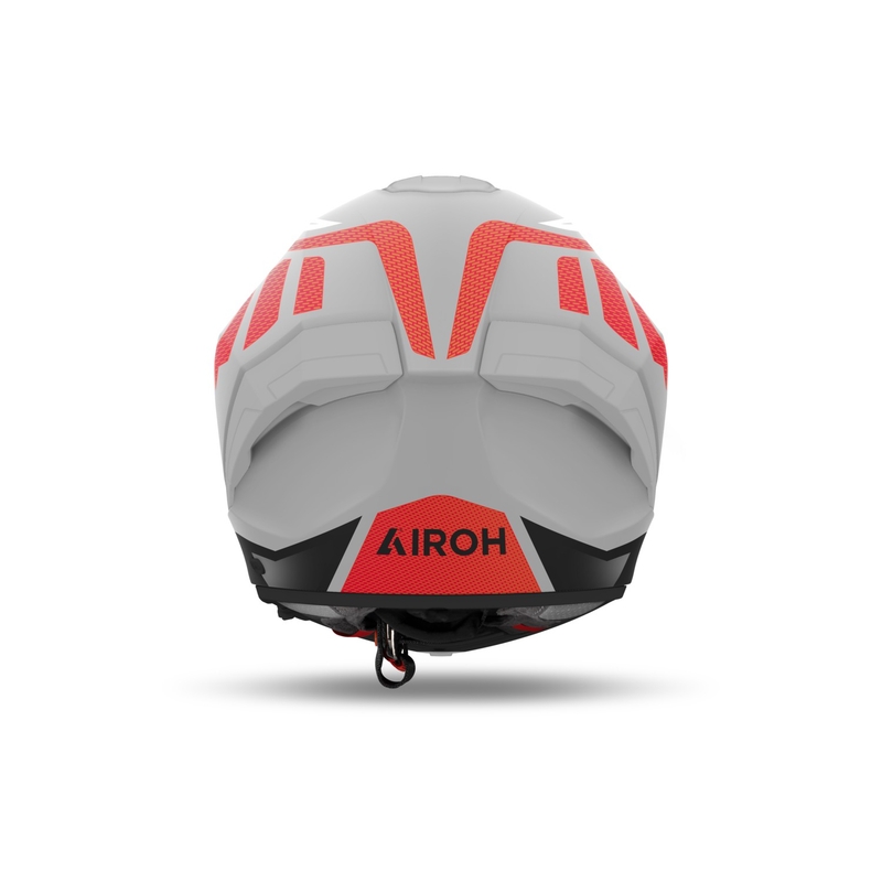 Zintegrowany kask motocyklowy Airoh MATRYX Rider matowy czerwony