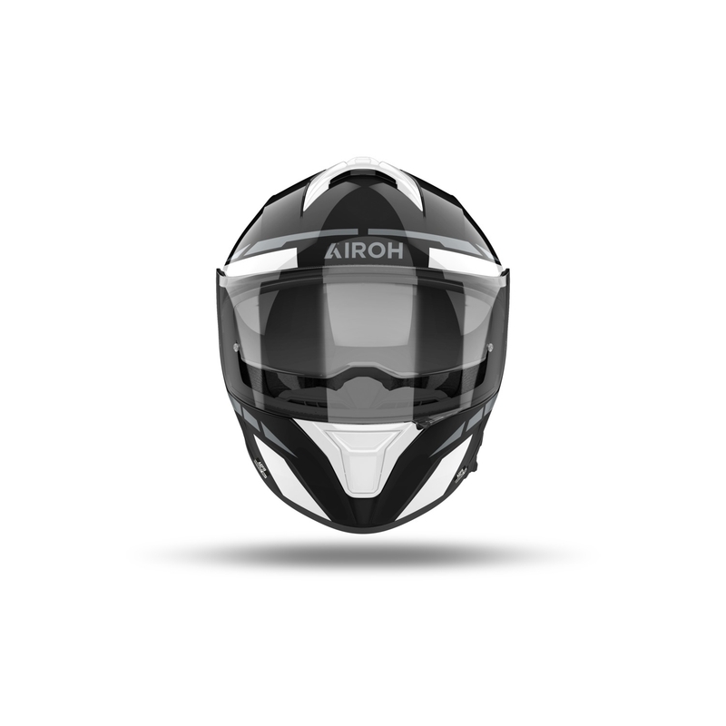 Zintegrowany kask motocyklowy Airoh SPARK 2 Spinner w kolorze białym, błyszczącym