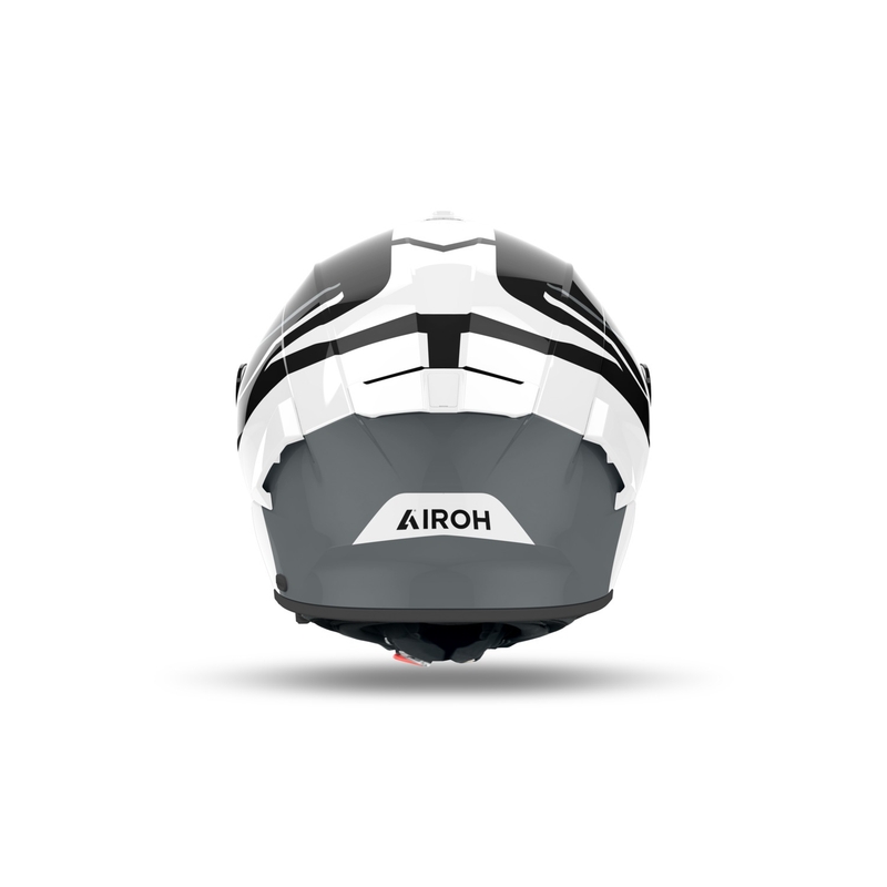 Zintegrowany kask motocyklowy Airoh SPARK 2 Spinner w kolorze białym, błyszczącym