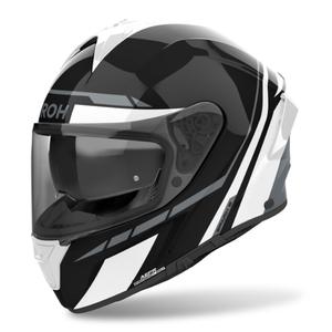 Zintegrowany kask motocyklowy Airoh SPARK 2 Spinner w kolorze białym, błyszczącym