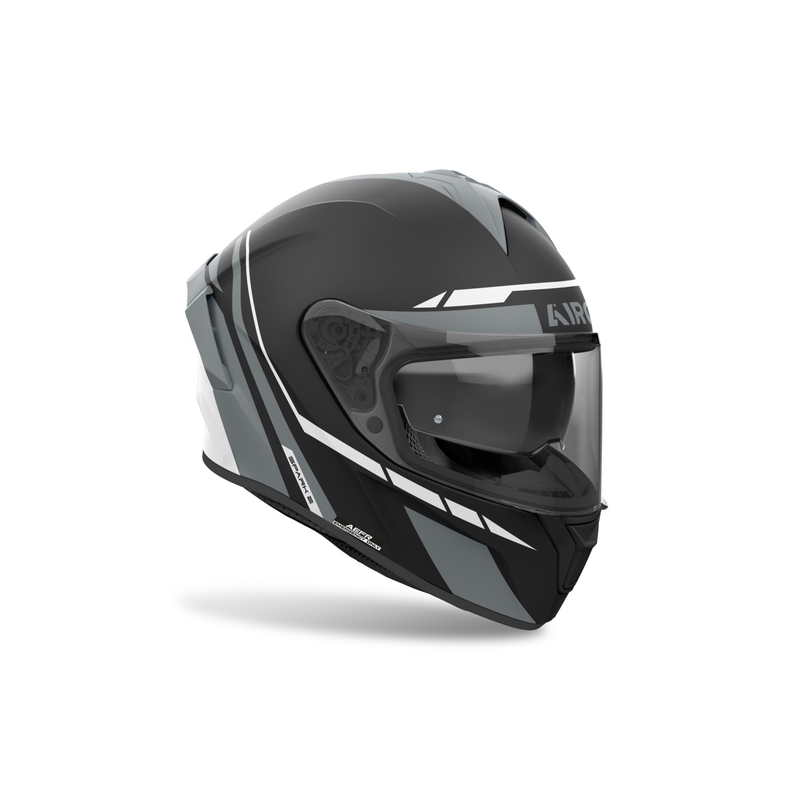 Zintegrowany kask motocyklowy Airoh SPARK 2 Spinner w kolorze matowoszarym
