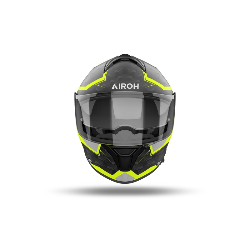 Zintegrowany kask motocyklowy Airoh SPARK 2 Zenith matowy żółty