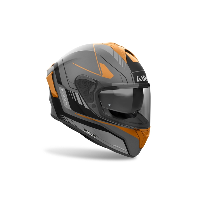 Zintegrowany kask motocyklowy Airoh SPARK 2 Chrono w kolorze matowego złota