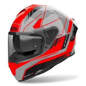 Kask motocyklowy Airoh SPARK 2 Chrono Integral w kolorze pomarańczowym błyszczącym