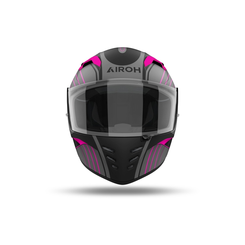 Zintegrowany kask motocyklowy Airoh CONNOR Achieve w kolorze matowego różu