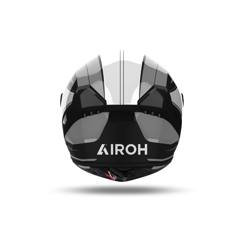 Zintegrowany kask motocyklowy Airoh CONNOR Dunk w kolorze czarnym błyszczącym
