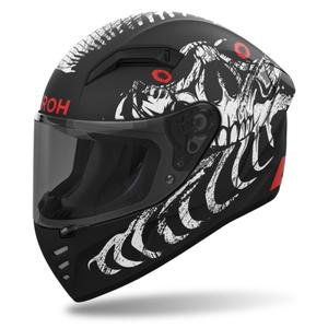Zintegrowany kask motocyklowy Airoh CONNOR Myth matowy czarny
