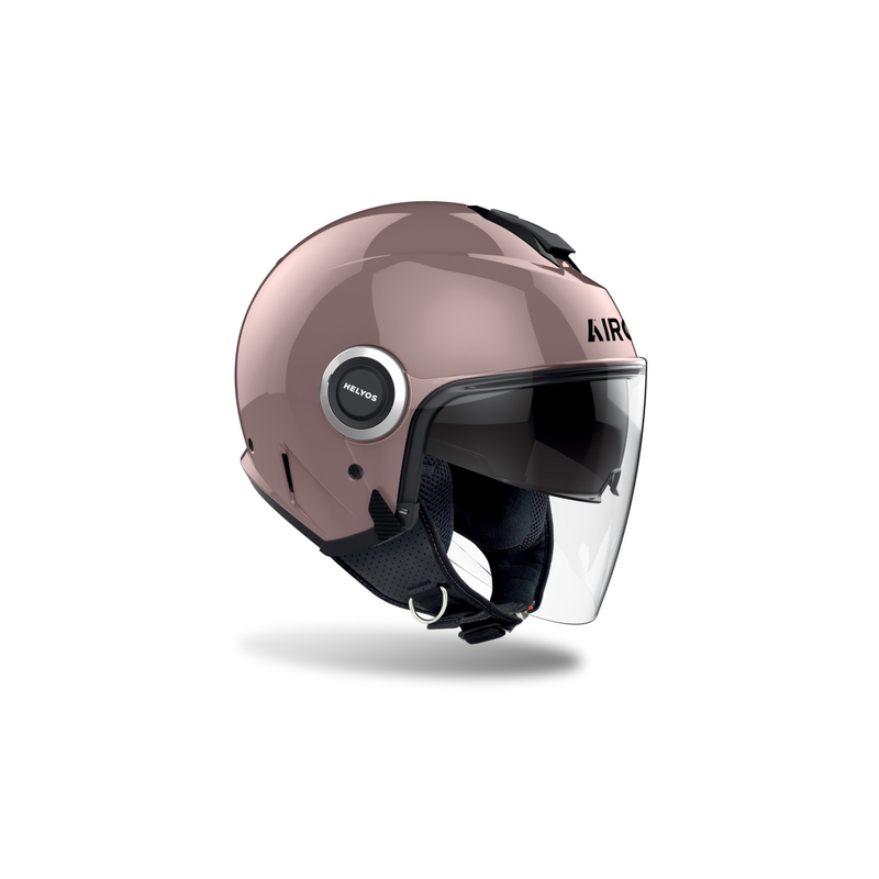 Kask motocyklowy otwarty Airoh HELYOS Kolor metaliczny róż