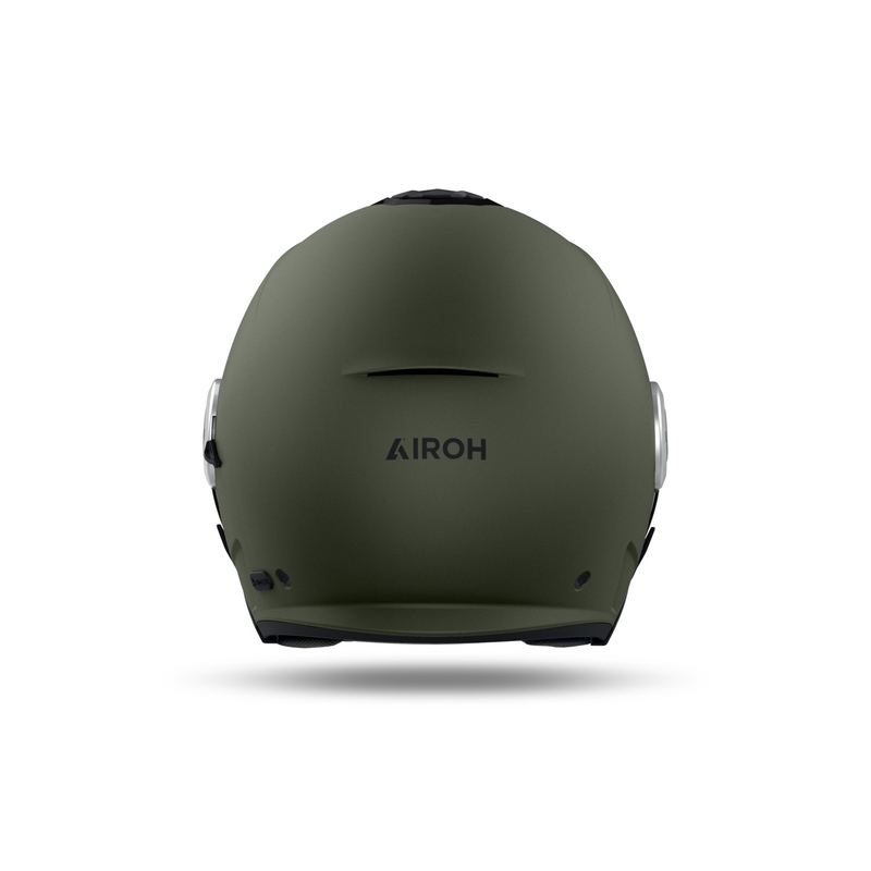 Kask motocyklowy otwarty Airoh HELYOS Kolor zielony matowy
