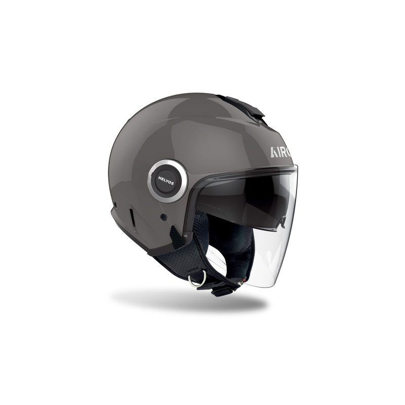 Kask motocyklowy otwarty Airoh HELYOS Kolor błyszczący ciemnoszary