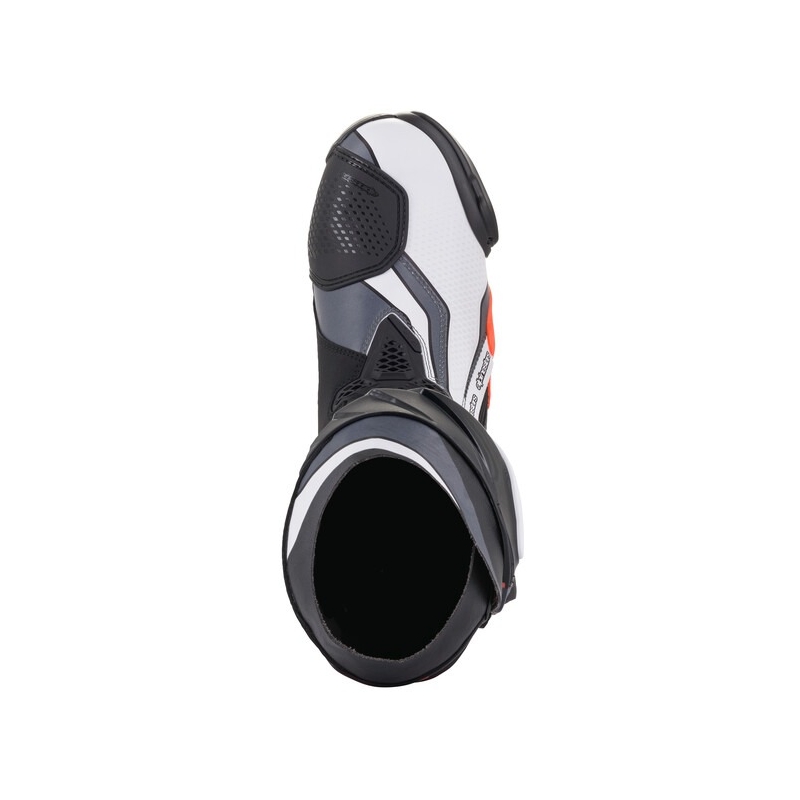 Buty motocyklowe Alpinestars Supertech R czarno-fluo czerwono-biało-szare