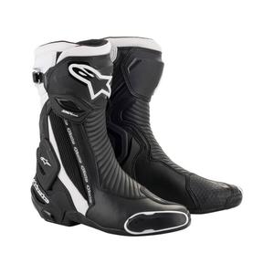 Buty motocyklowe Alpinestars SMX Plus 2 czarno-białe