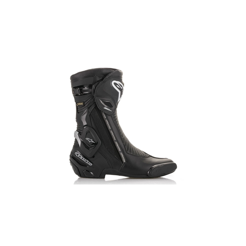 Buty motocyklowe Alpinestars SMX Plus 2 Gore-Tex czarno-srebrne