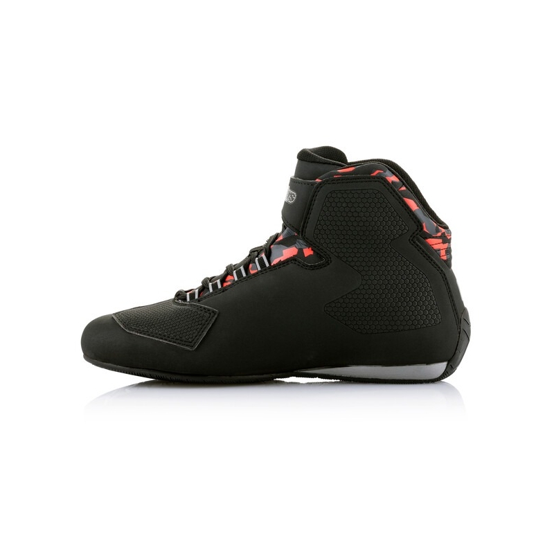 Alpinestars Sektor Wodoodporne buty motocyklowe czarno-czerwono-szare-kamuflaż