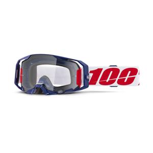 Gogle motocrossowe 100% ARmatic Mach Z z przezroczystą plexi
