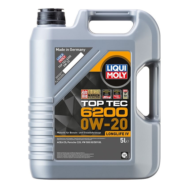 Syntetyczny olej silnikowy LIQUI MOLY Top Tec 6200 0W-20 5 l