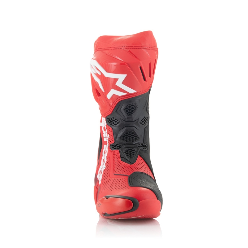 Alpinestars Supertech R Wentylowane buty motocyklowe w kolorze czerwono-czerwonym