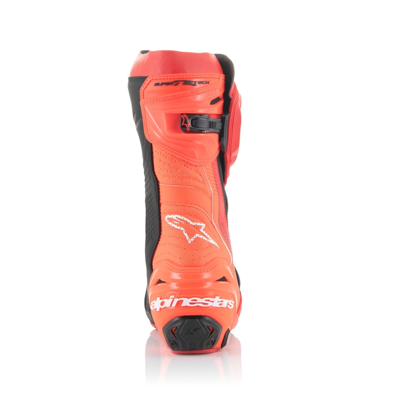 Alpinestars Supertech R Wentylowane buty motocyklowe w kolorze czerwono-czerwonym